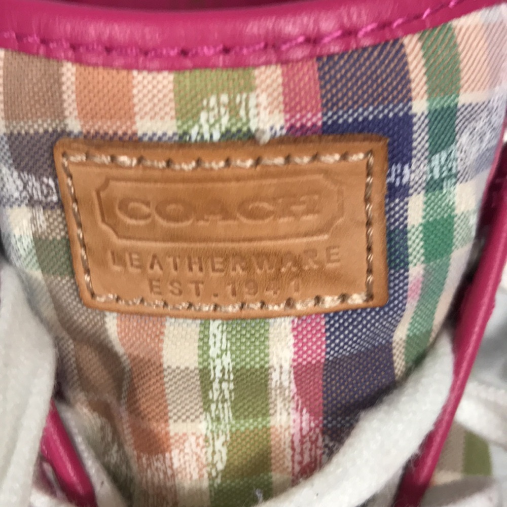 COACH Barrett Logo Women’s Sneakers Size 7B - Picture 6 of 9